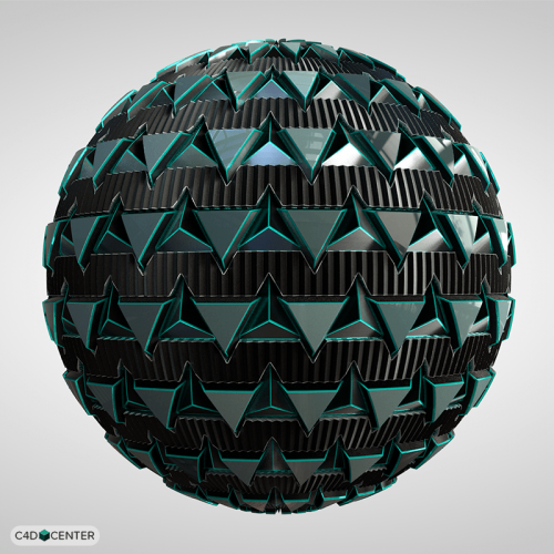 4K Sci Fi Glass Panel-C4D Material - C4DCenter