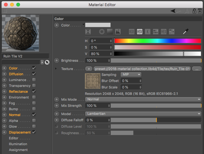 Redshift Normal Map C4d About Texture Maps - C4Dcenter