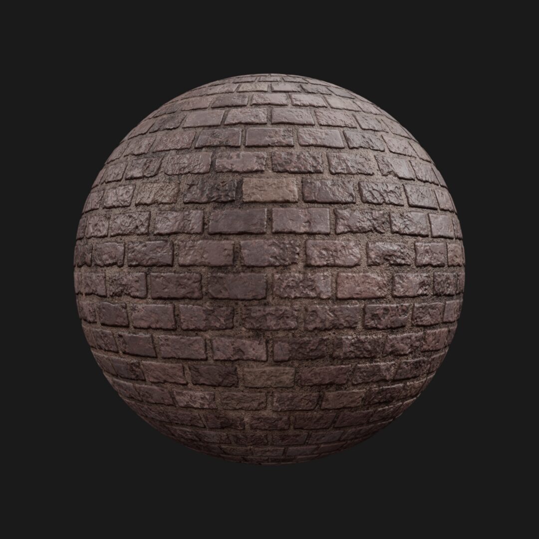 4K Abandon Brick 01-C4D Material