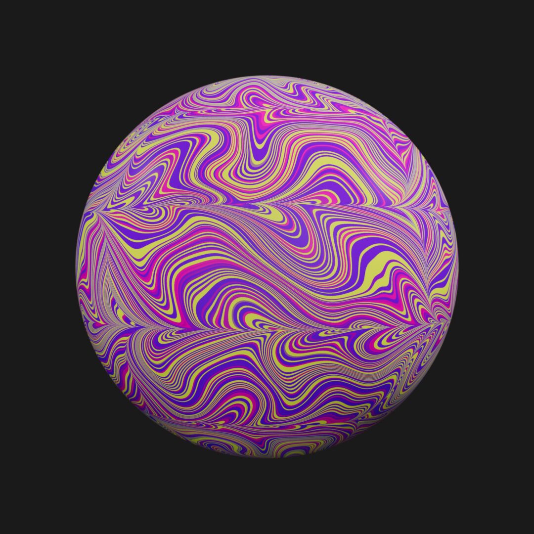 4K Abstract Paint 05-C4D Material