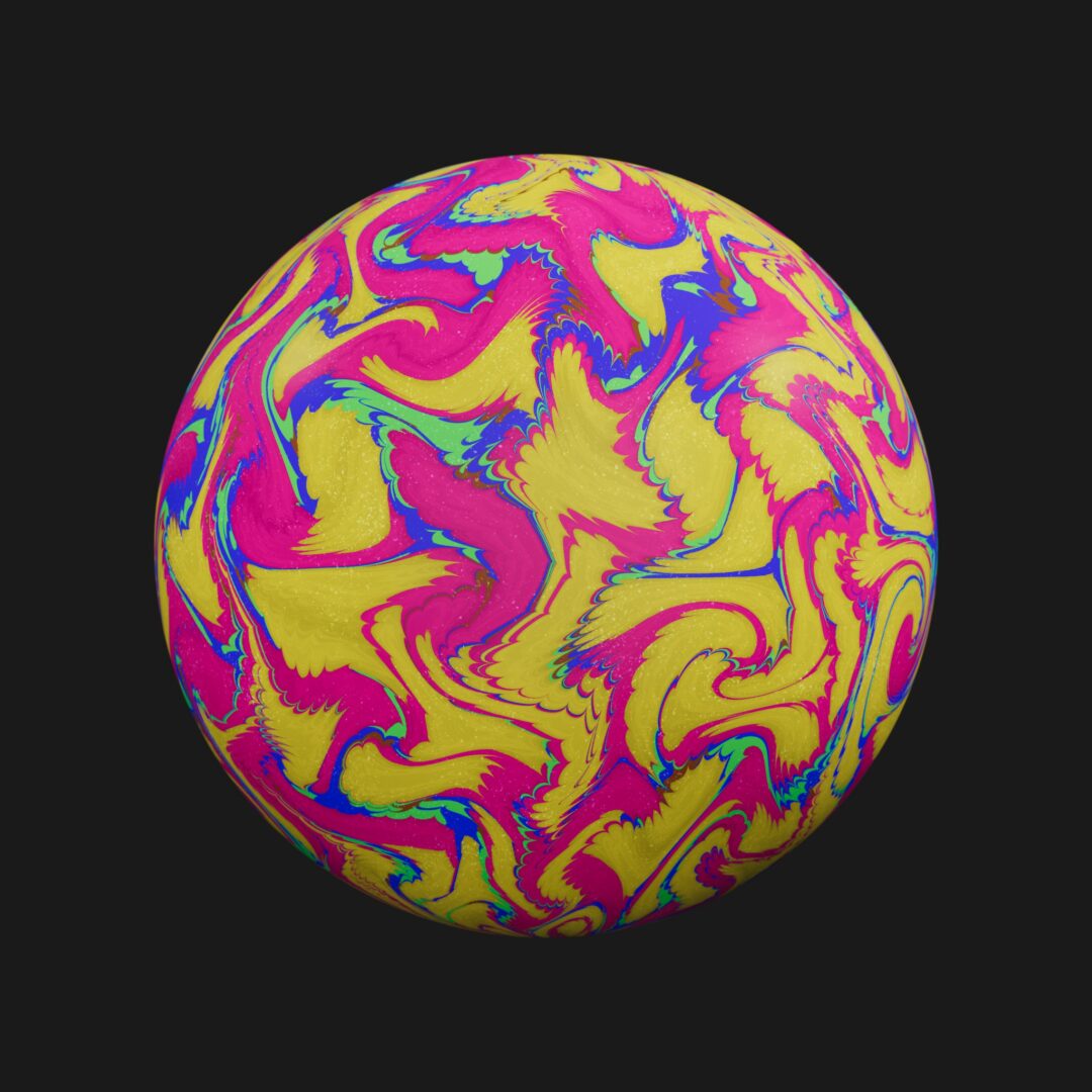 4K Abstract Paint 06-C4D Material