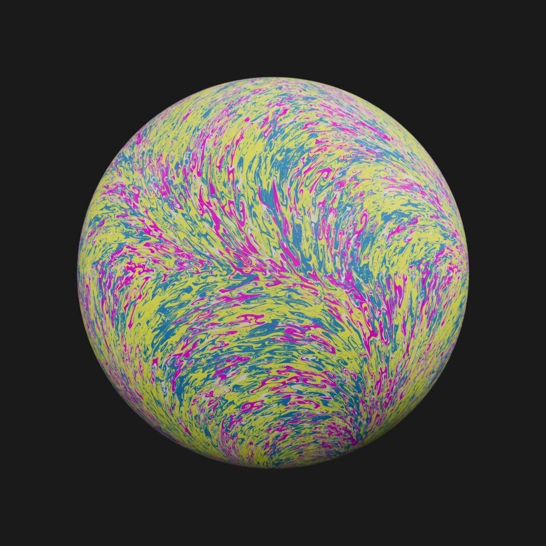 4K Abstract Paint 08-C4D Material