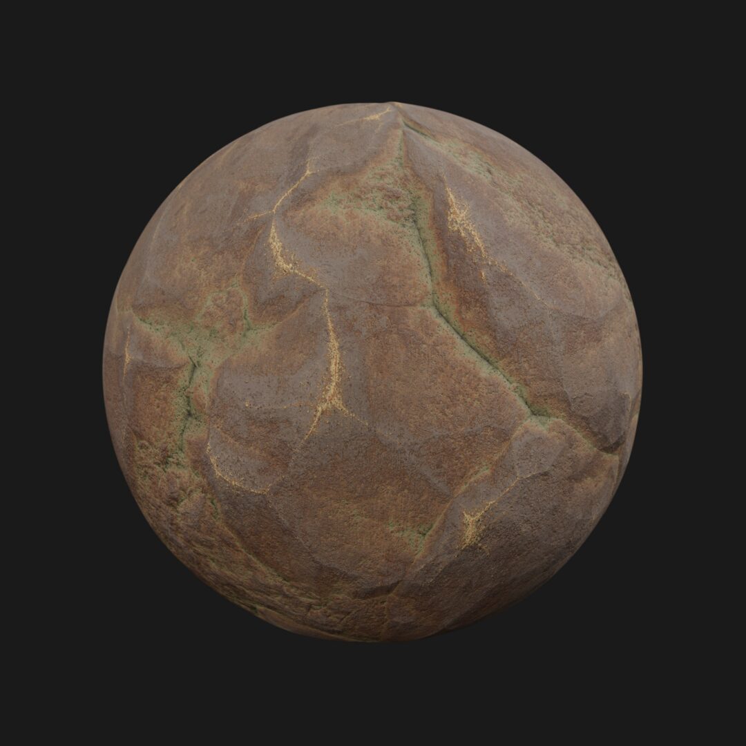 4K Basic Rock 07-C4D Material