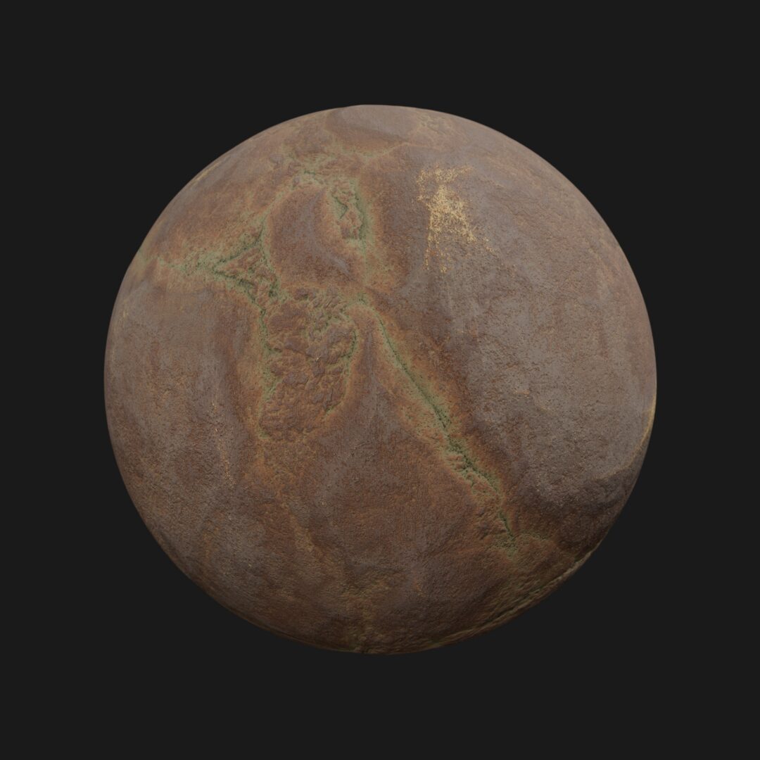 4K Basic Rock 08-C4D Material