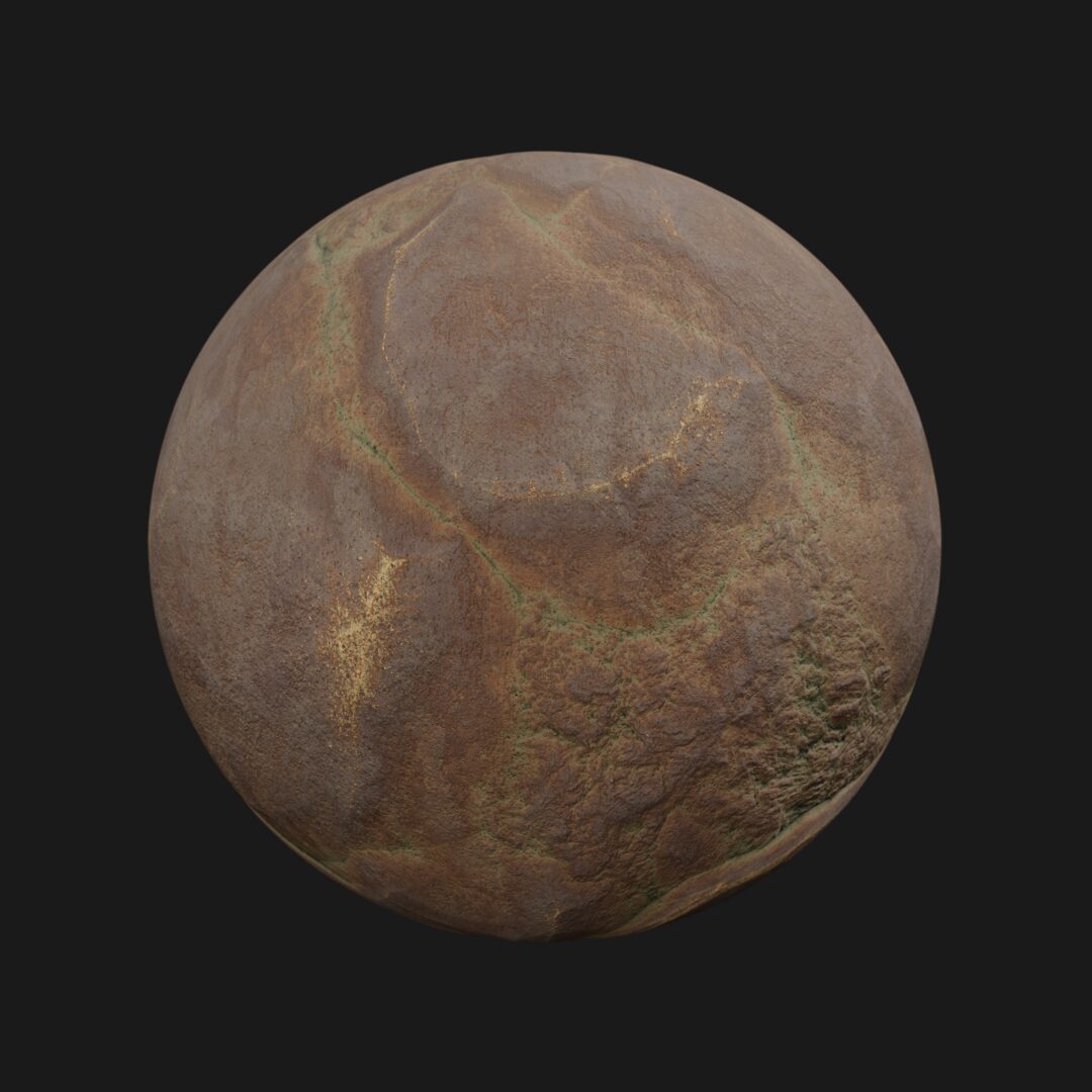 4K Basic Rock 09-C4D Material