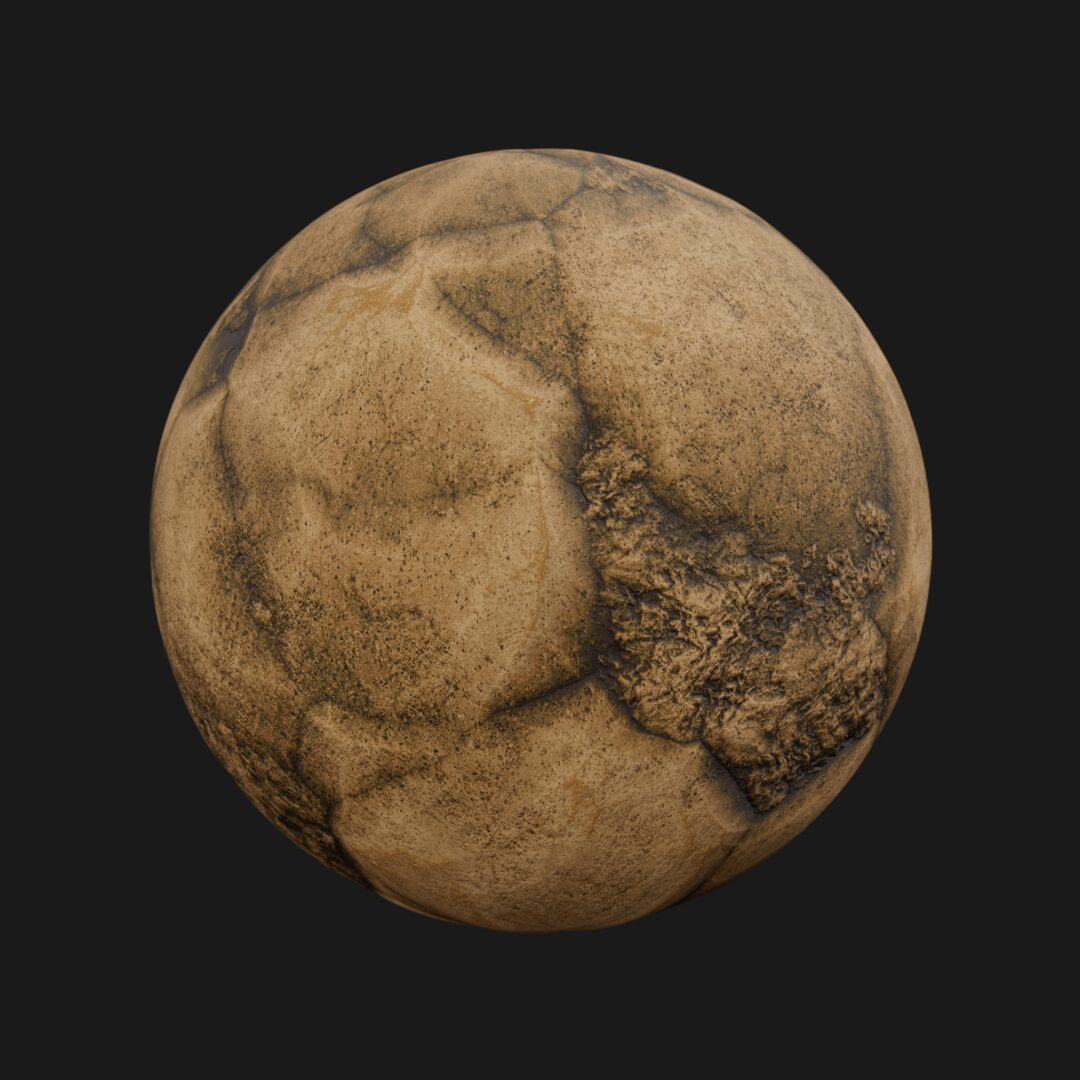 4K Basic Rock 11-C4D Material