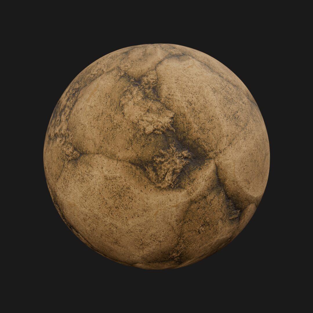 4K Basic Rock 12-C4D Material