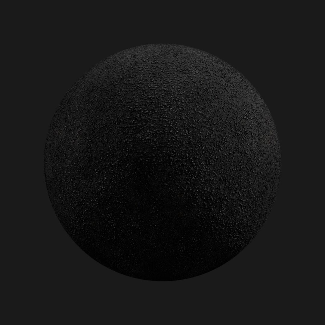4K Black Asphalt 01-C4D Material
