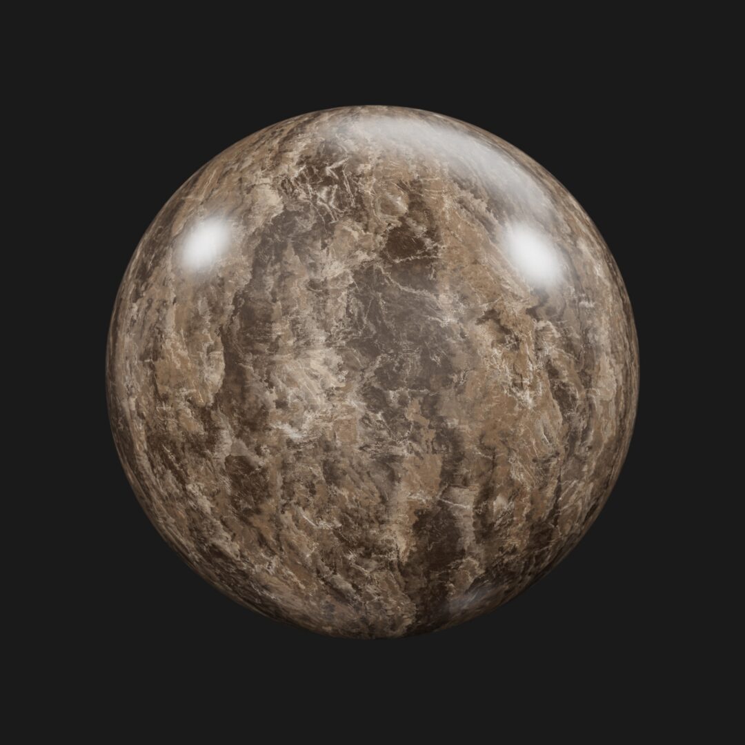 4K Brown Marble-C4D Material