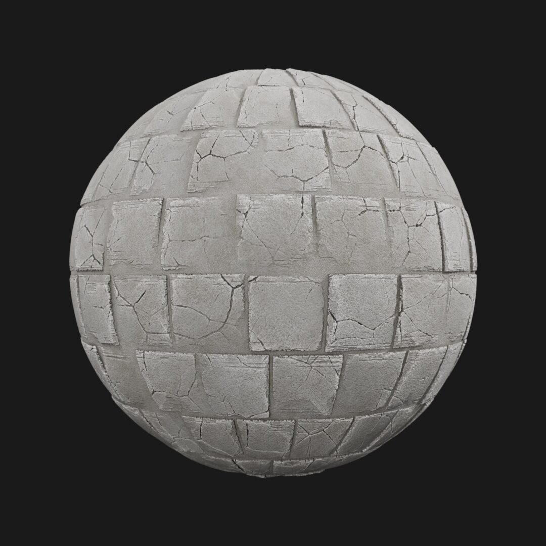 4K Cement Tiles 07-C4D Material