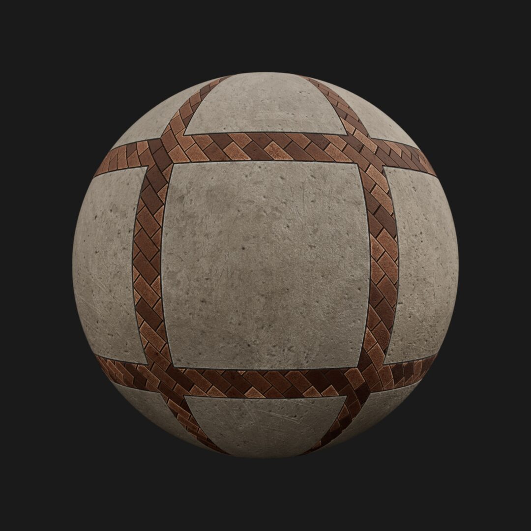 4K Cement and Brick 03-C4D Material
