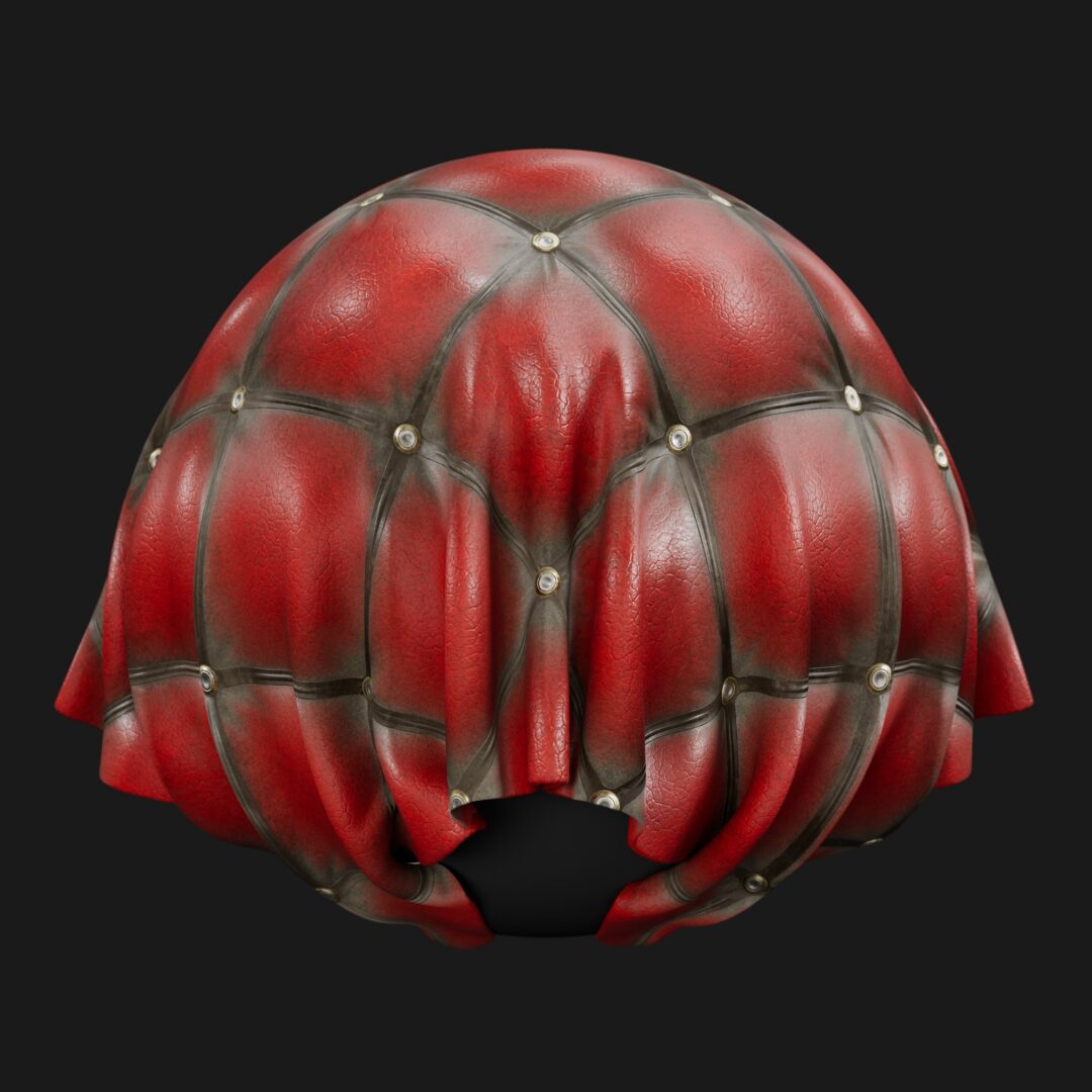 4K Chesterfield 01-C4D Material