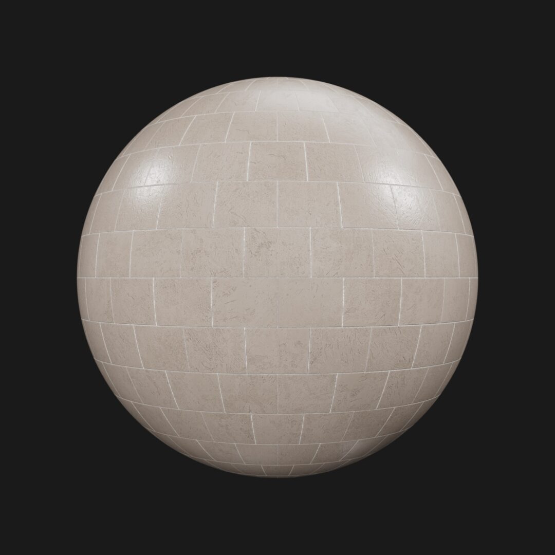 4K Church Wall Chamfered 02-C4D Material