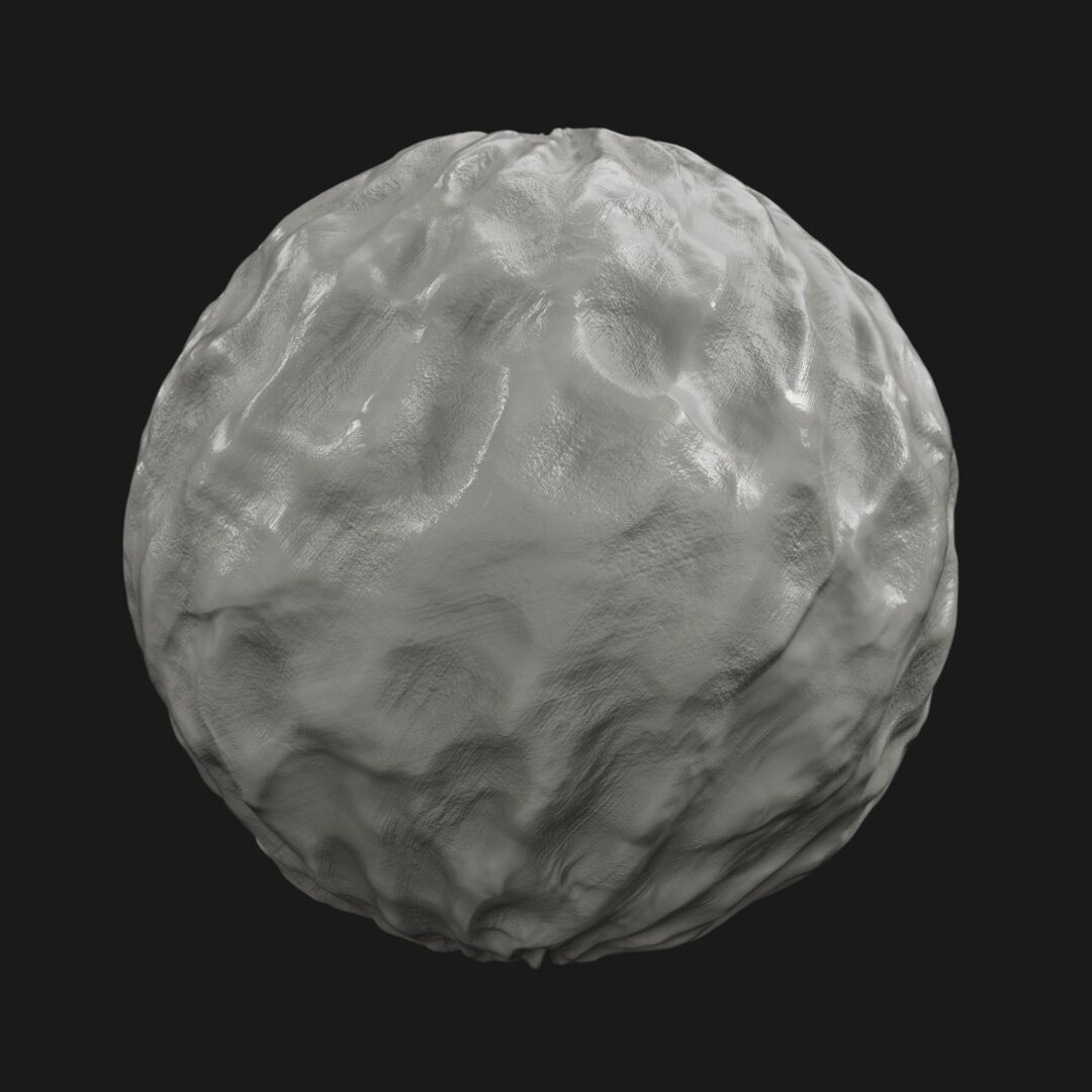 4K Clay Fingerprints 01-C4D Material