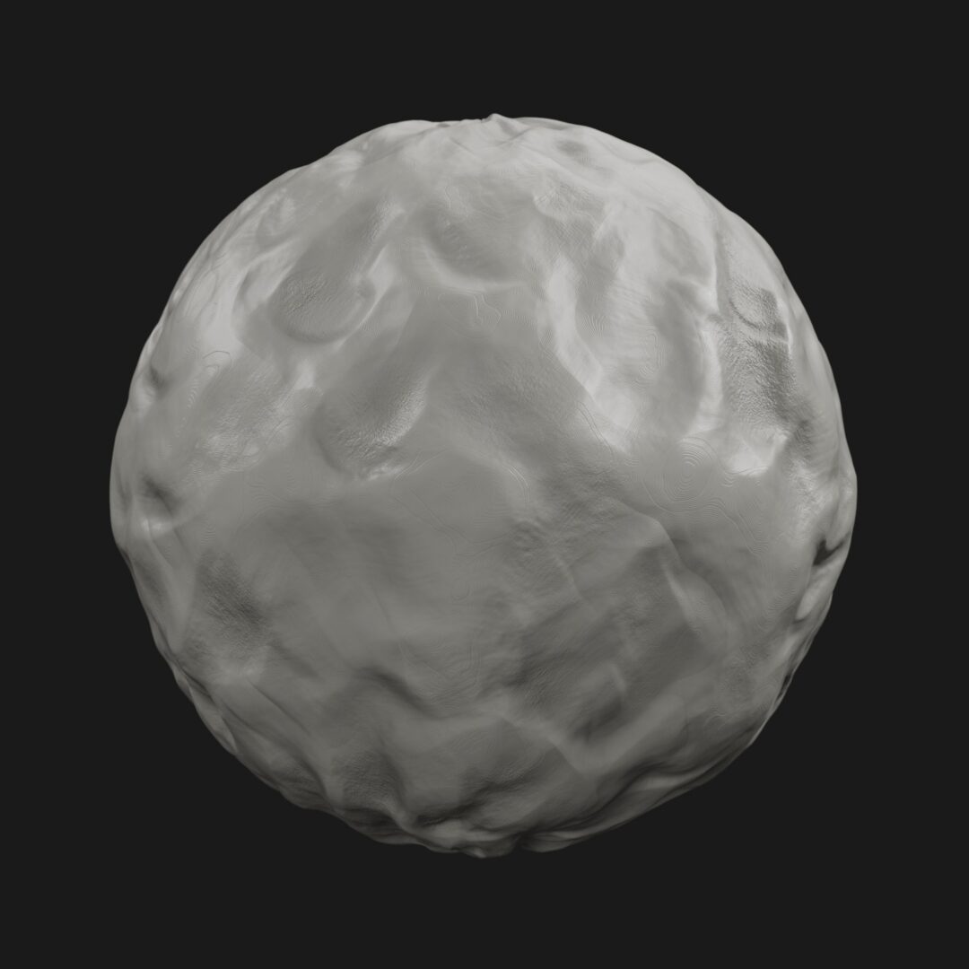 4K Clay Fingerprints 03-C4D Material