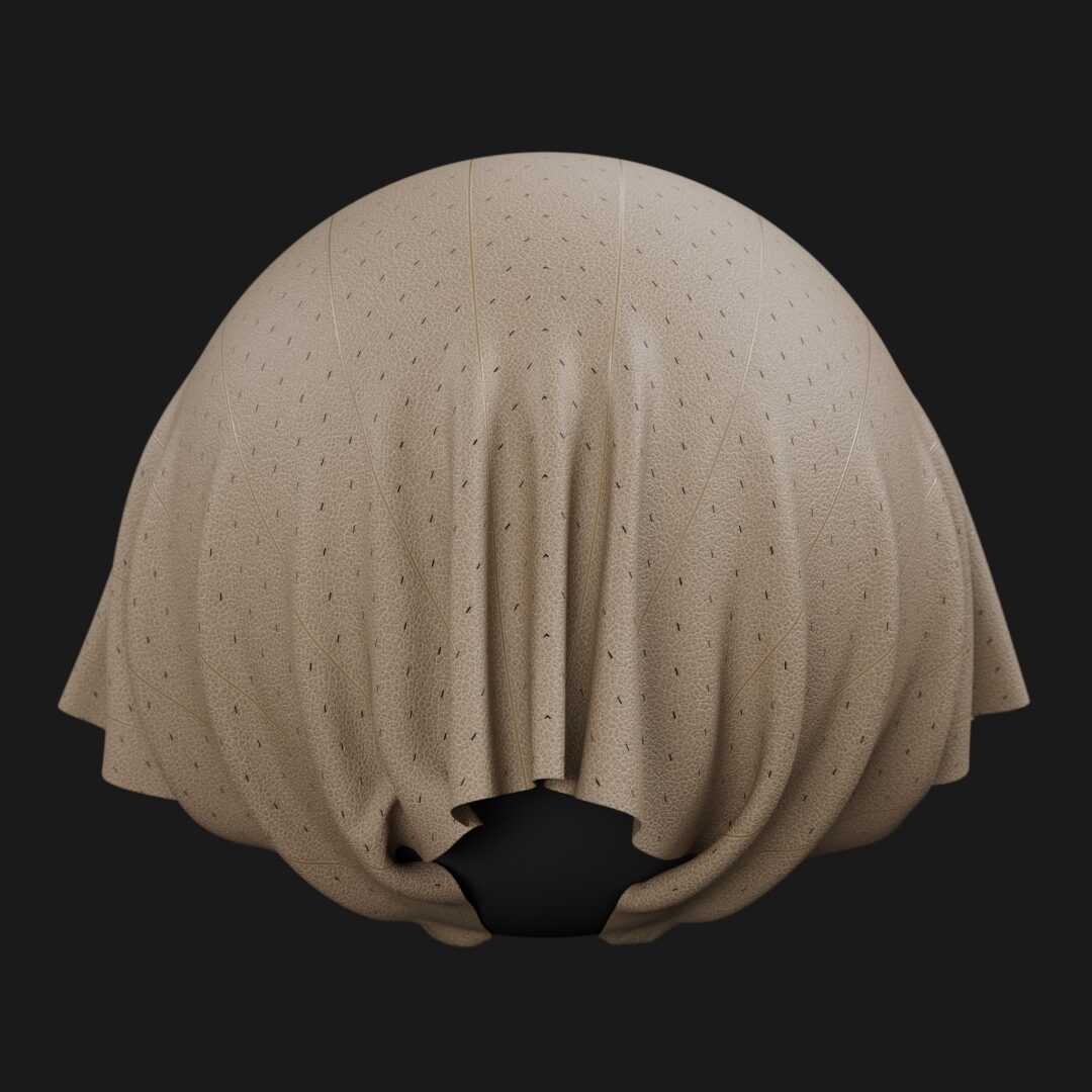 4K Generic Leather Perforated 06-C4D Material
