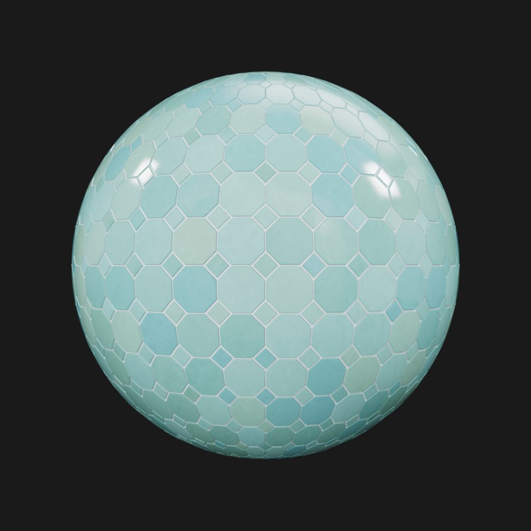 4K Generic Tiles 05-C4D Material