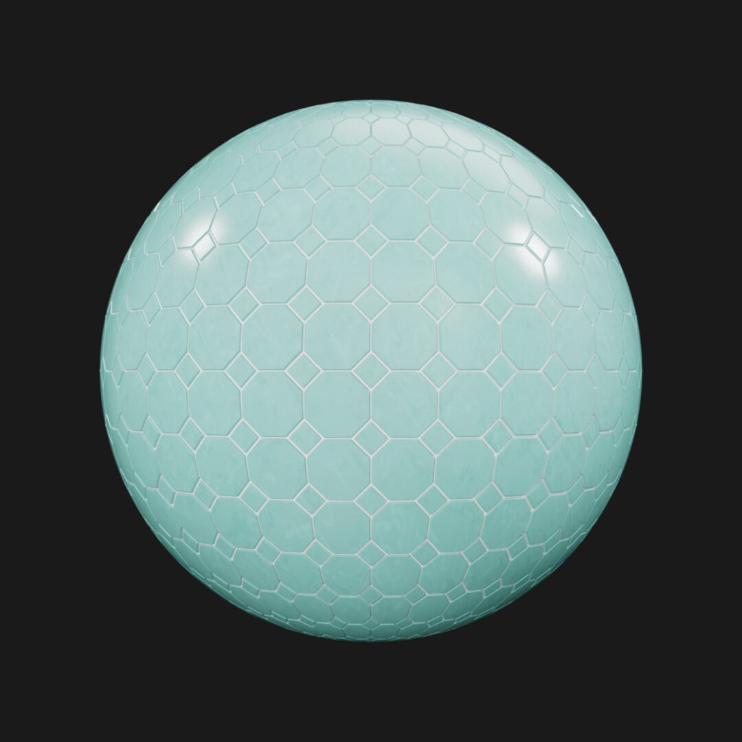 4K Generic Tiles 06-C4D Material
