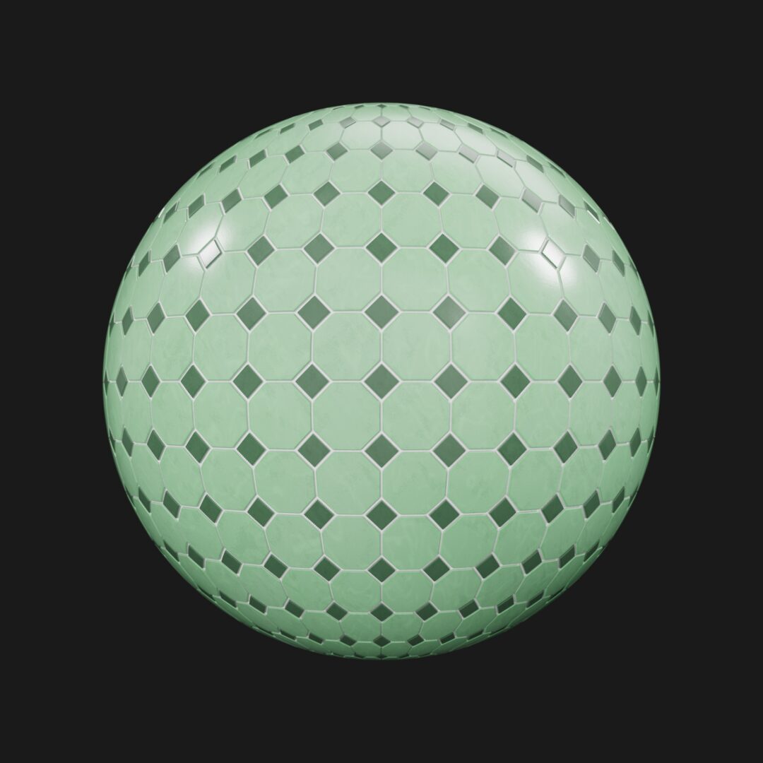 4K Generic Tiles 07-C4D Material