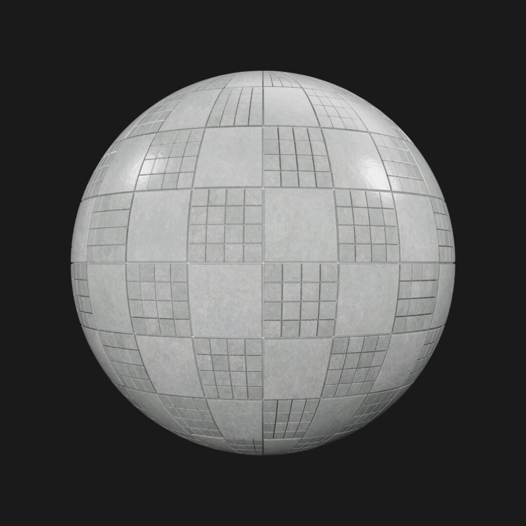 4K Generic Tiles 10-C4D Material