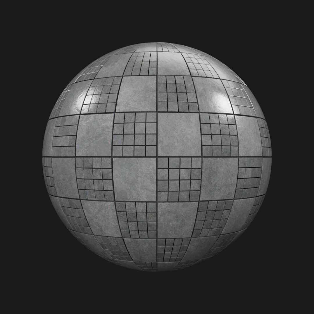 4K Generic Tiles 12-C4D Material
