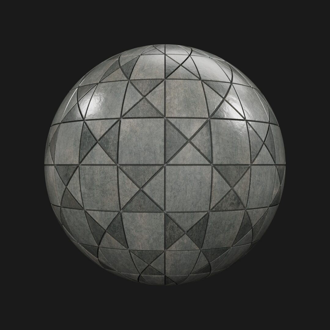 4K Generic Tiles 13-C4D Material