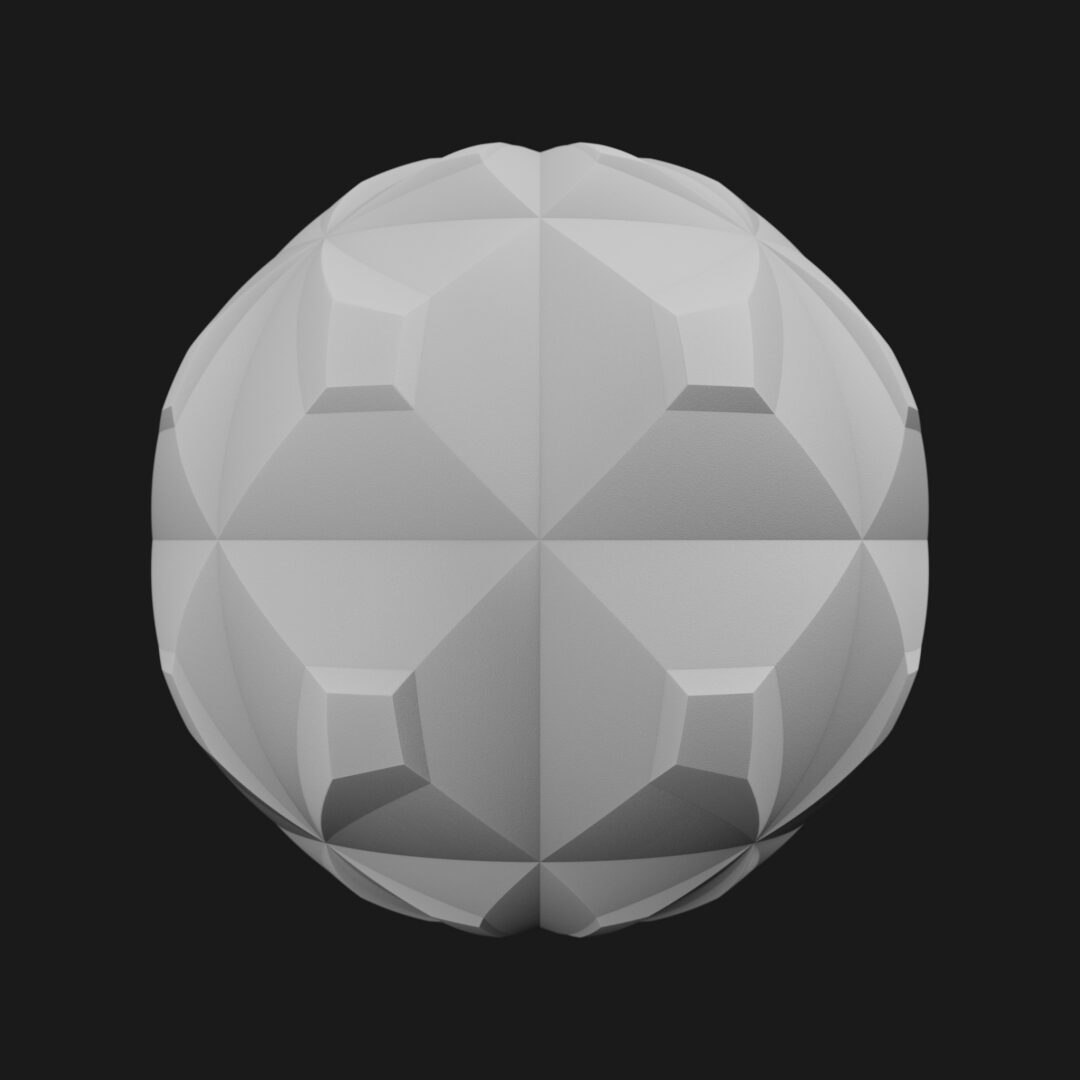 4K Geo Ceiling Pattern 01-C4D Material