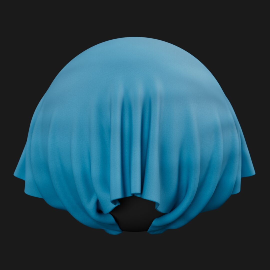 4K Heavy Drapes 01-C4D Material