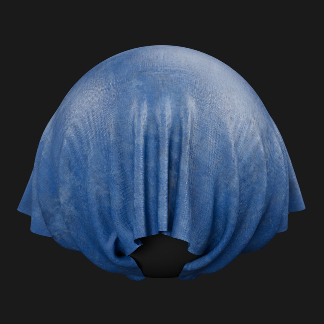 4K Lightweight Tarp 01-Dirty-C4D Material