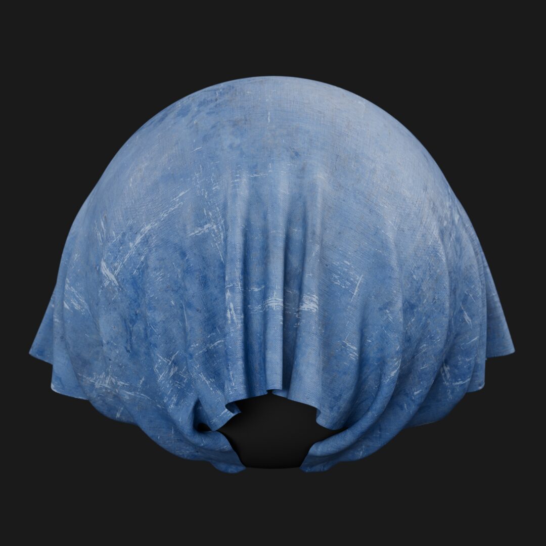 4K Lightweight Tarp 02-Dirty-C4D Material