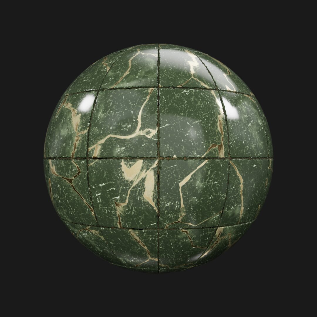4K Marble Tile 02-C4D Material