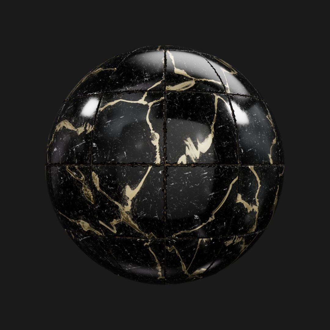 4K Marble Tile 03-C4D Material
