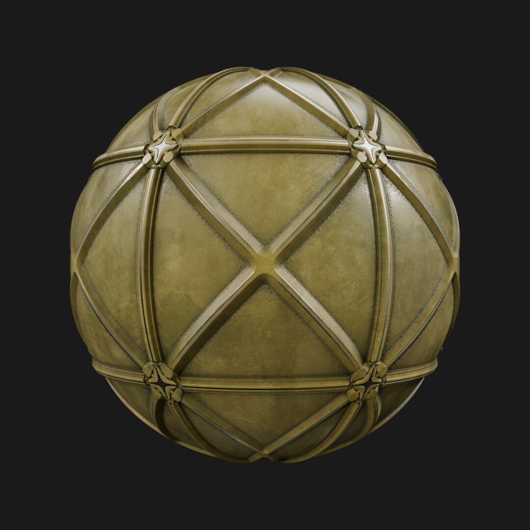 4K Heavy Metal Panel 02 Dirty-C4D Material