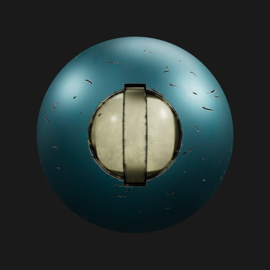Metal Panel 03-C4D Material