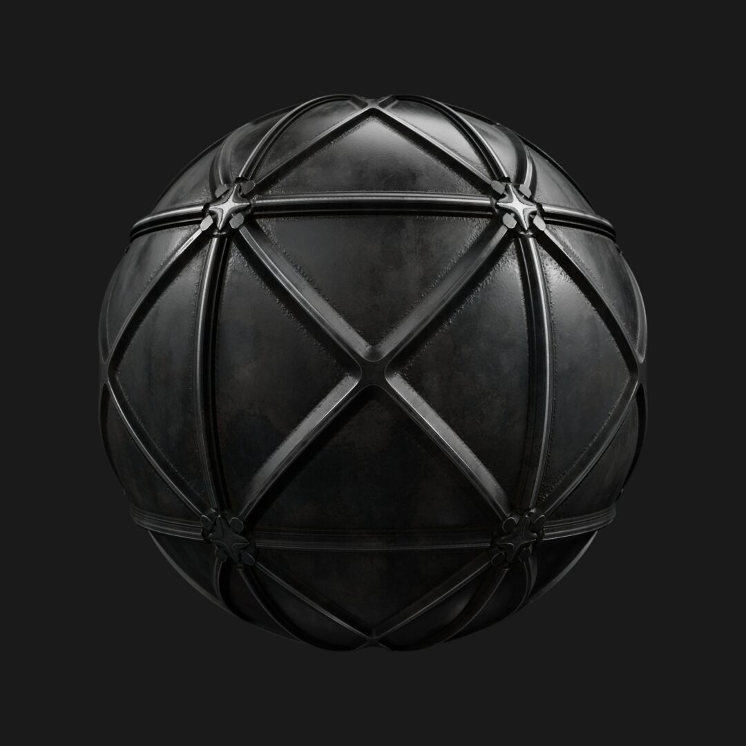 4K Heavy Metal Panel 03 Dirty-C4D Material