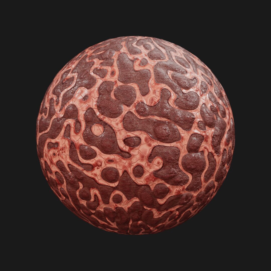 4K Monster Skin 02-C4D Material