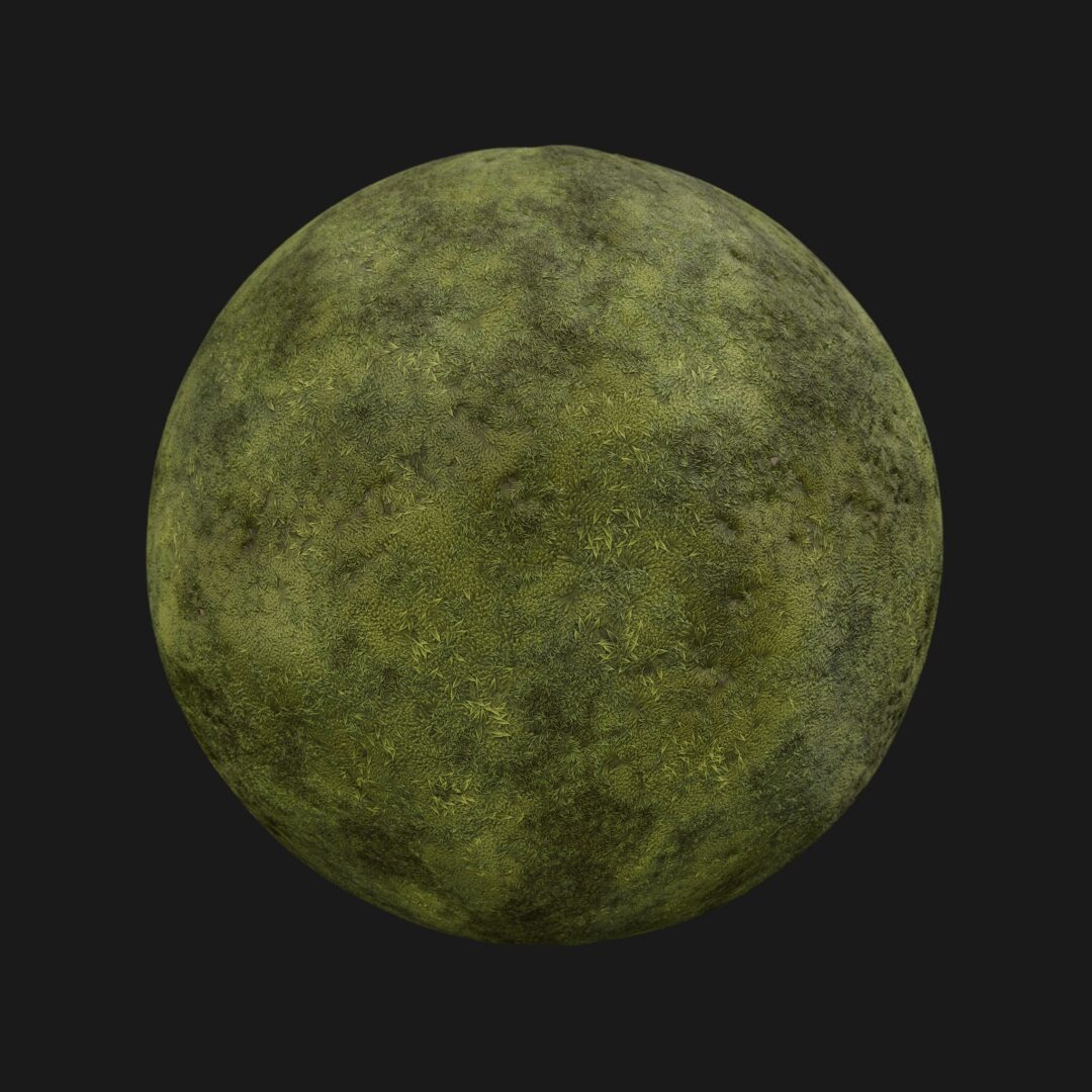 4K Moss-C4D Material