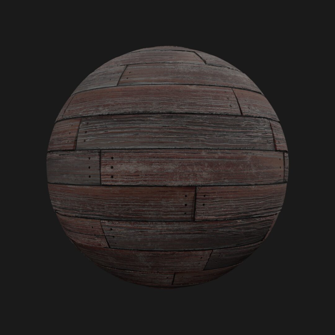 4K Wood and Nails 01-C4D Material