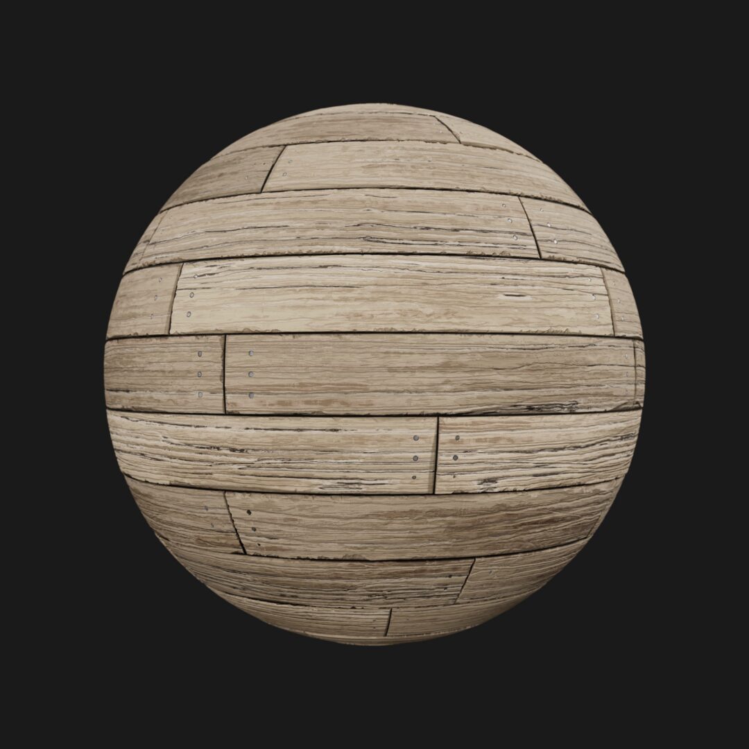 4K Wood and Nails 03-C4D Material