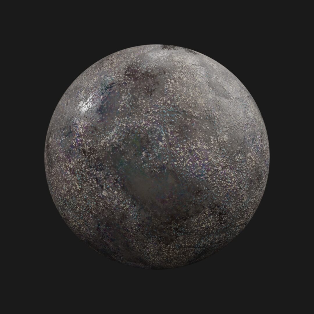 4K Oily Asphalt-C4D Material