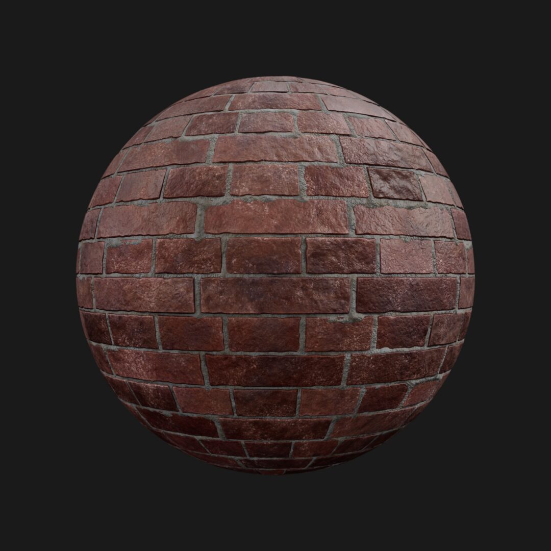 4K Old Brick Wall 02-C4D Material