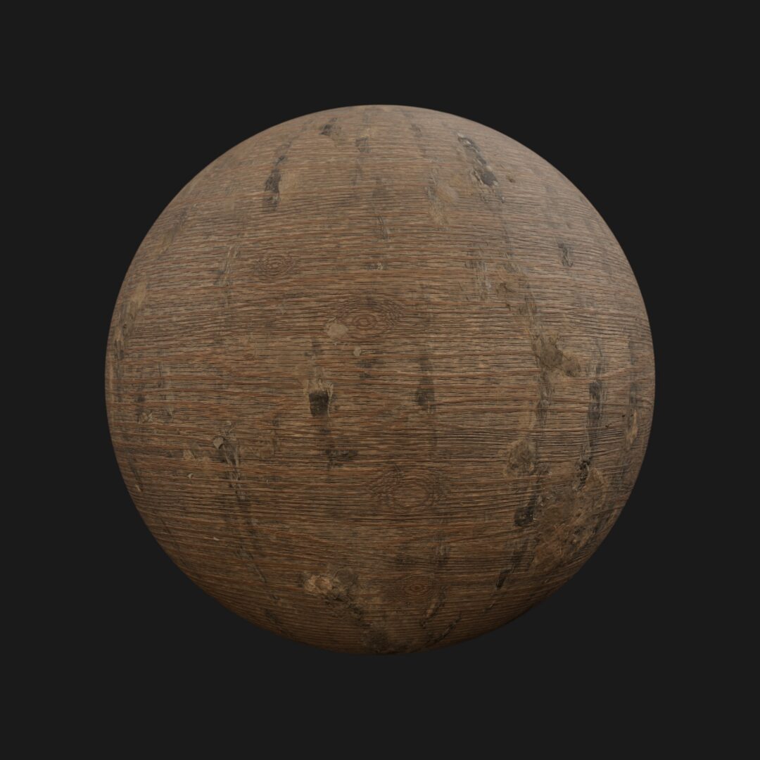 4K Old Dirty Wood 01-C4D Material