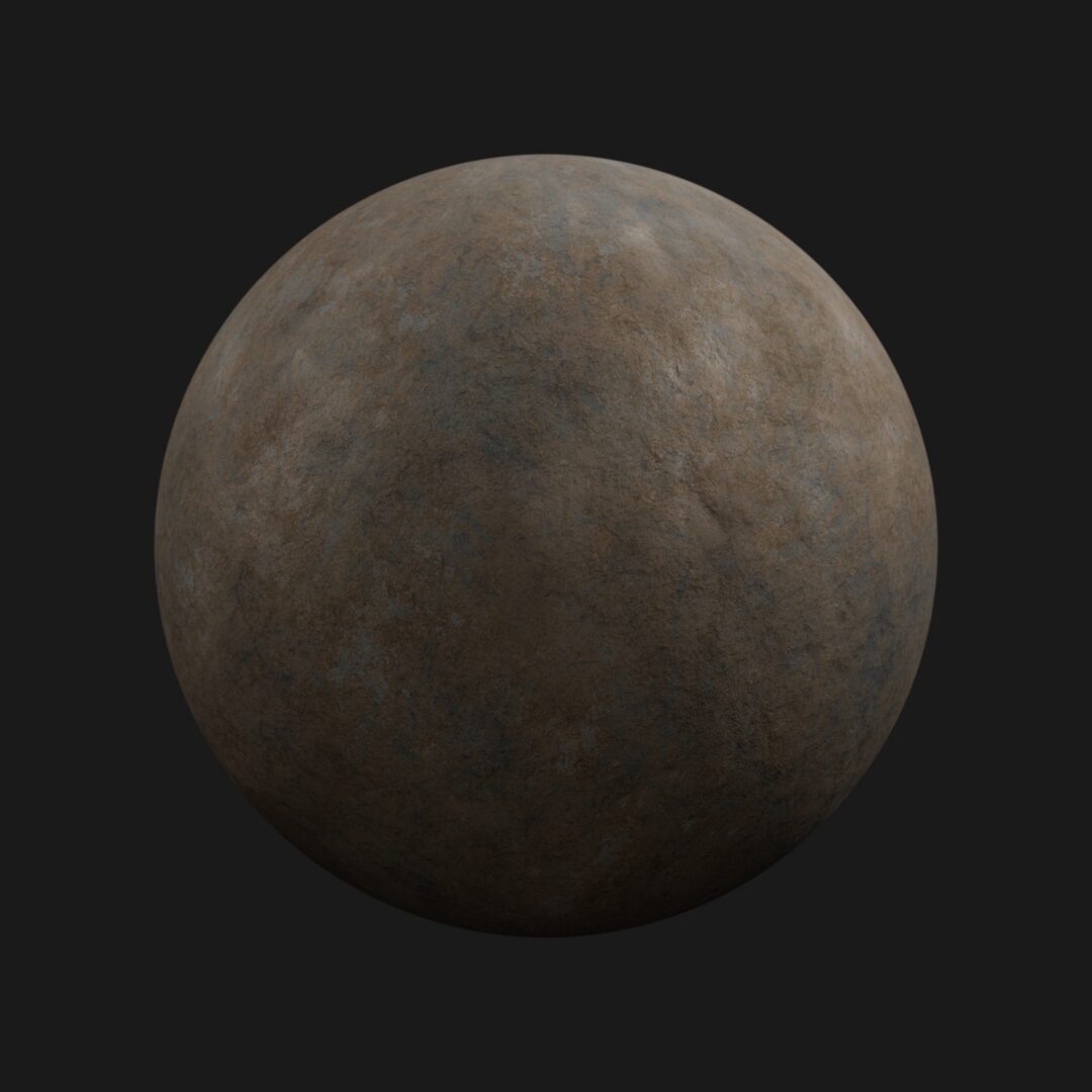 4K Old Tin Metal 02-C4D Material