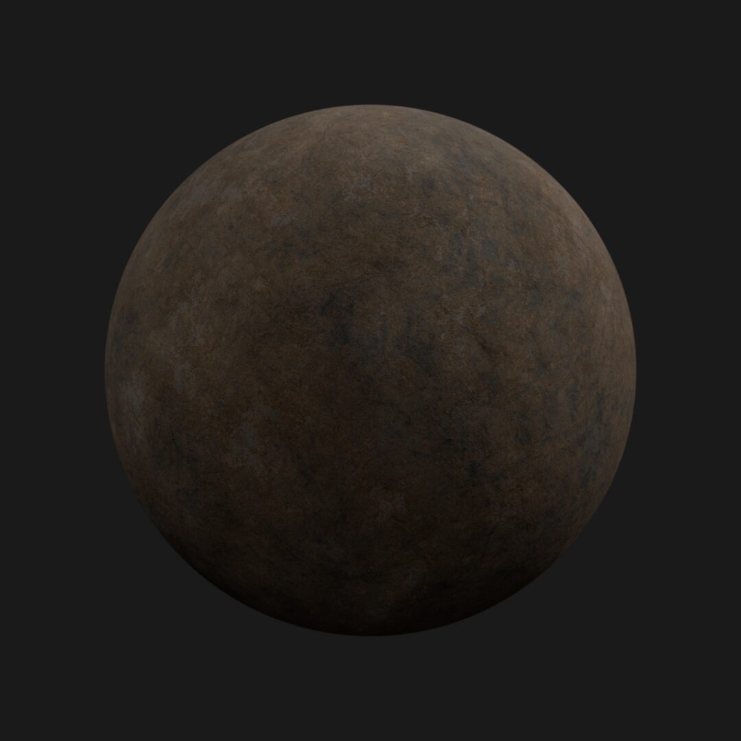 4K Old Tin Metal 03-C4D Material