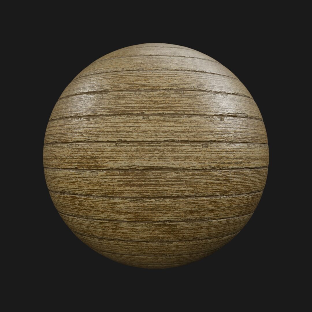 4K Old Wood Planks 03-C4D Material