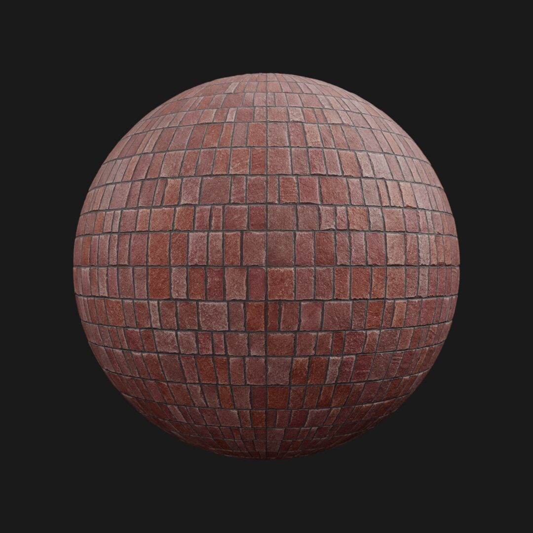 4K Pathway Brick 05-C4D Material