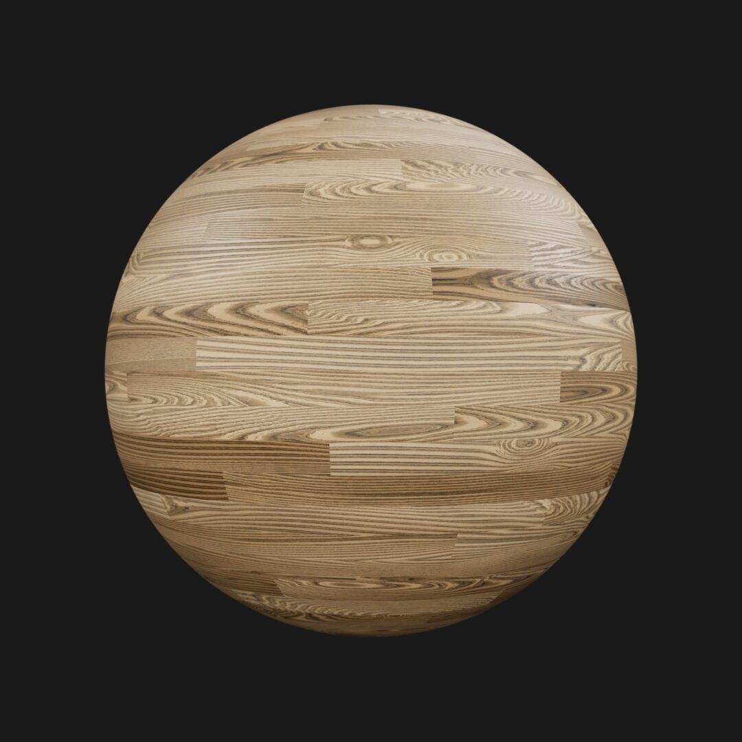 4K Parquet Wood Floor 21-C4D Material