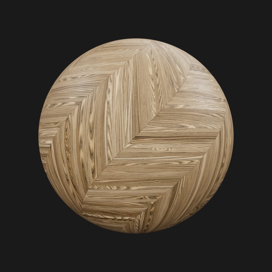 4K Parquet Wood Floor 23-C4D Material