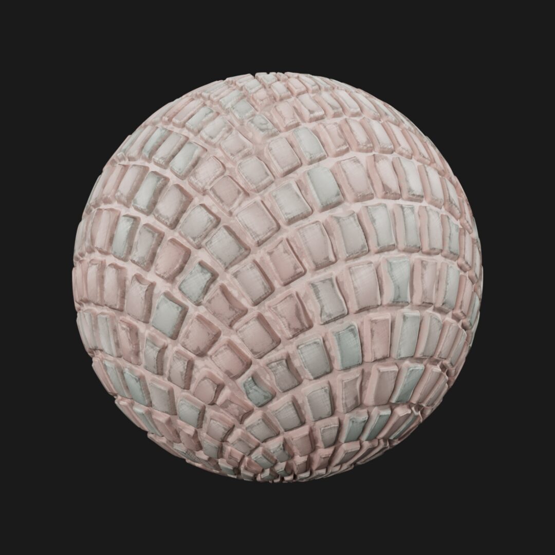4K Stylized Pastel Arc 01-C4D Material
