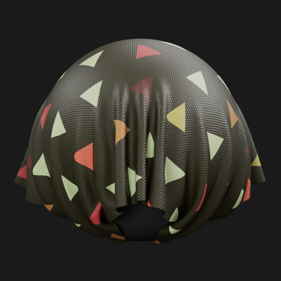 Polyester Canvas Fabric-06-C4D Material